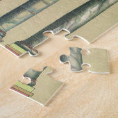 Oude architectuur, de 5 architecturale orden legpuzzel (Zijkant)