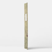 Oude architectuur, decoratieve hoofdletterkroon Case-Mate iPhone case (Achterkant / Rechts)