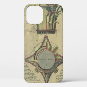 Oude architectuur, decoratieve hoofdletterkroon Case-Mate iPhone case