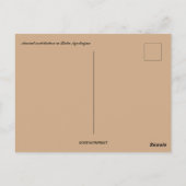 Oude architectuur in de Azerbeidzjan Baku Briefkaart (Achterkant)