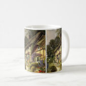 Oude architectuur, landhuis koffiemok (Voorkant rechts)