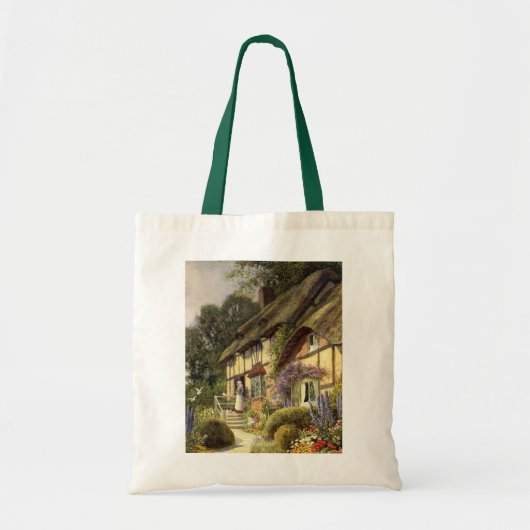 Oude architectuur, landhuisje tote bag (Voorkant)