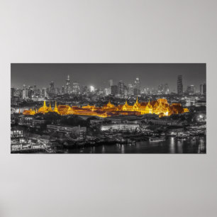 Oude architectuur poster