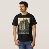 Oude architectuur Queens Hotel Leicester Square T-shirt (Voorkant volledig)