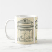 Oude architectuur, Romeinse portiek met zuilen Koffiemok (Links)