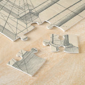 Oude architectuur, Romeinse portiek met zuilen Legpuzzel (Zijkant)