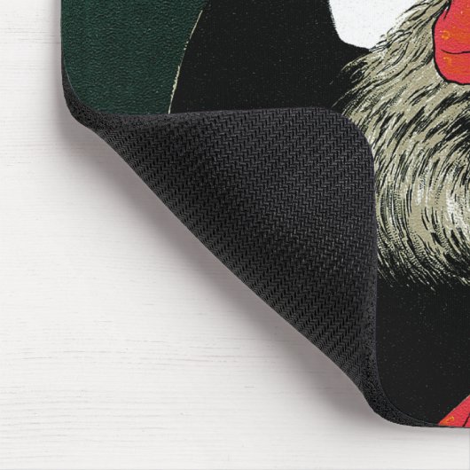 Oude Art Nouveau, Italiaanse Mode Liefdesromantiek Muismat (Hoek)