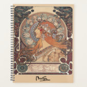 Oude Art Nouveau-posterontwerpen Planner (Voorkant)