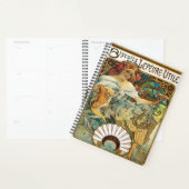 Oude Art Nouveau-posterontwerpen Planner (Display)
