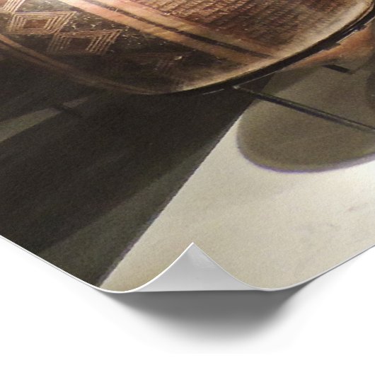 Oude artefacten in een Peruaans Museum Poster (Hoek)