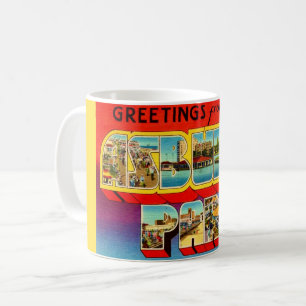 Oude Asbury Park NJ Begroetingsmok Koffiemok
