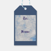 Oude Ash Zacharia 4:6 Cadeaulabel (Achterkant)