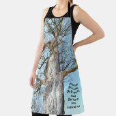 Oude Ash Zacharia 4:6 Schort (Insitu)