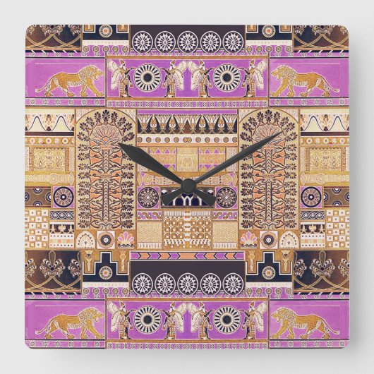 Oude Assyrische wandklok (Voorkant)