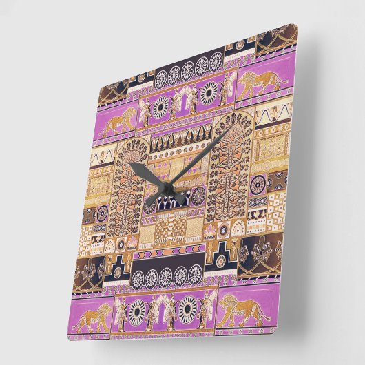 Oude Assyrische wandklok (Hoek)