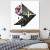 Oude Astrale Detector / Etude №19 Canvas Afdruk (Insitu (Slaapkamer))