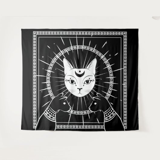 Oude Astrologie Wandkleed (Voorkant (horizontaal))