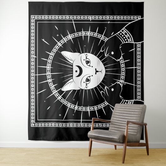 Oude Astrologie Wandkleed (In situ)