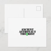 Oude Astronaut Theorist Alien Grappige Verjaardag Briefkaart (Voorkant / Achterkant)