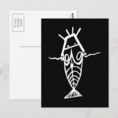 Oude astronauten briefkaart (Voorkant / Achterkant)