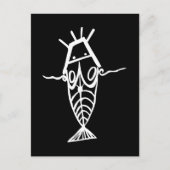 Oude astronauten briefkaart (Voorkant)