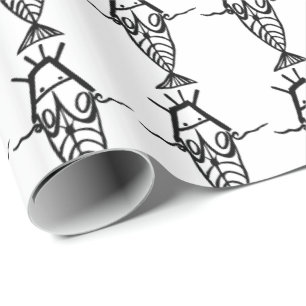 Oude astronauten cadeaupapier