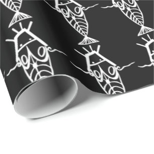 Oude astronauten cadeaupapier