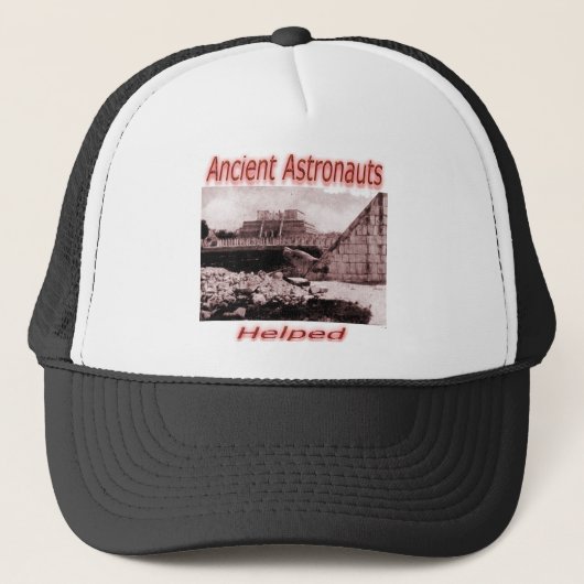 Oude astronauten hielpen trucker pet (Voorkant)