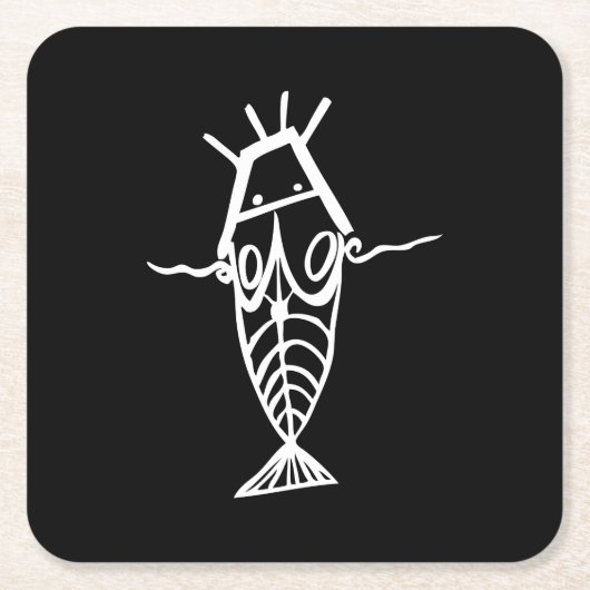 Oude astronauten kartonnen onderzetters (Voorkant)