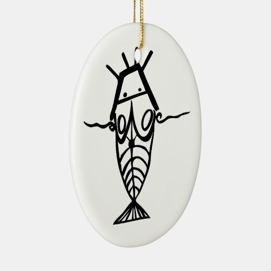 Oude astronauten keramisch ornament (Rechts)