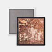 OUDE ASTRONAUTEN MAGNEET (Voorkant / Achterkant)