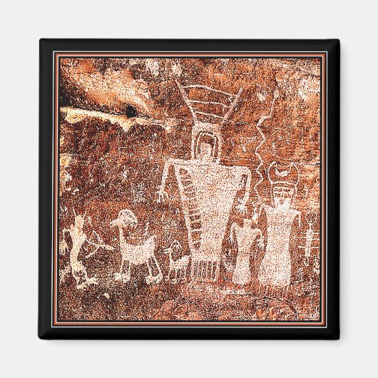 OUDE ASTRONAUTEN MAGNEET (Voorkant)