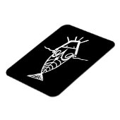 Oude astronauten magneet (Linkerzijde)