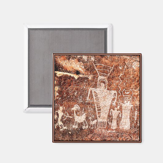 OUDE ASTRONAUTEN MAGNEET (Voorkant / Achterkant)