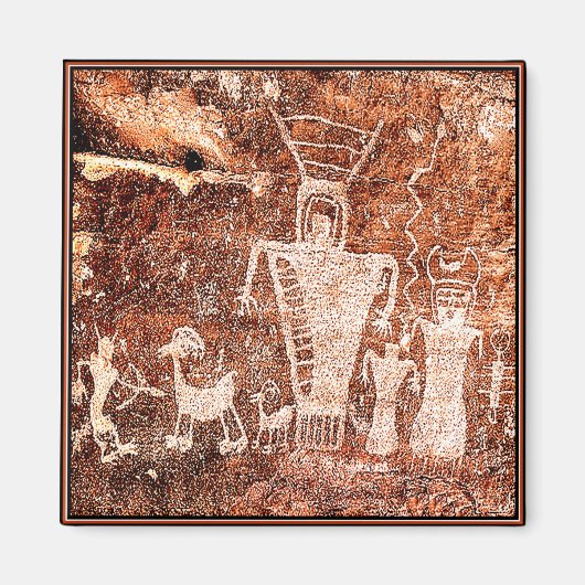 OUDE ASTRONAUTEN MAGNEET (Voorkant)