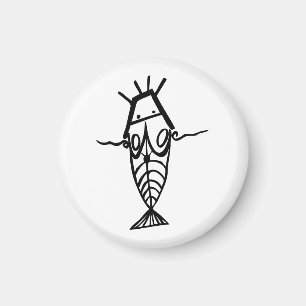 Oude astronauten magneet