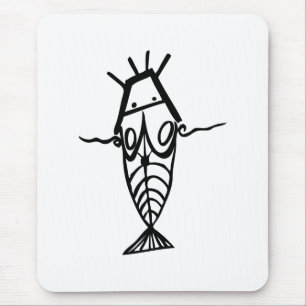 Oude astronauten muismat