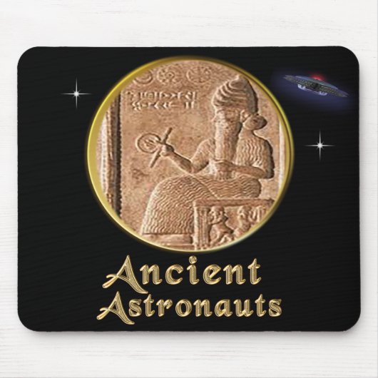 Oude astronauten muismat (Voorkant)