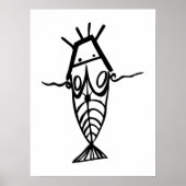 Oude astronauten poster (Voorkant)