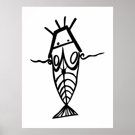 Oude astronauten poster (Voorkant)