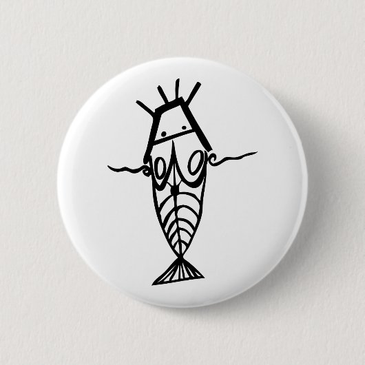 Oude astronauten ronde button 5,7 cm (Voorkant)