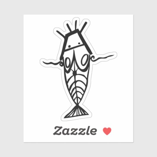 Oude astronauten sticker (Vel)