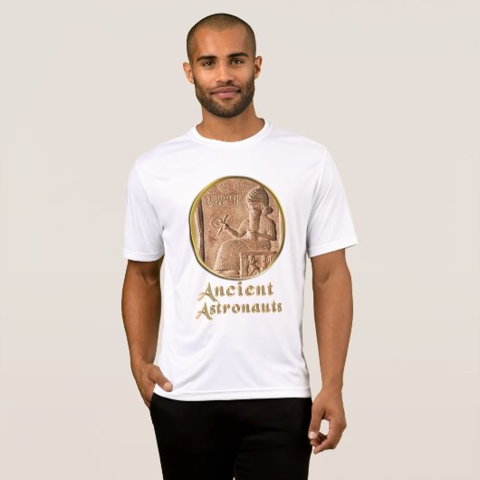 Oude astronauten t-shirt (Voorkant volledig)