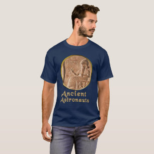 Oude astronauten t-shirt