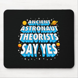 Oude astronauten theoretici Funny Outer Space Gala Muismat