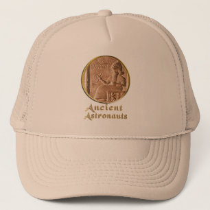 Oude astronauten trucker pet
