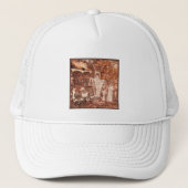 OUDE ASTRONAUTEN TRUCKER PET (Voorkant)