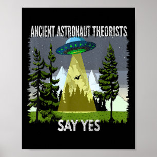 Oude astronautentheoretici zeggen ja, ontvoering,  poster