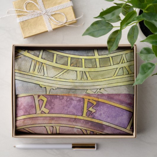 Oude astronomie 20x30-decoupage tissuepapier (Geschenk)