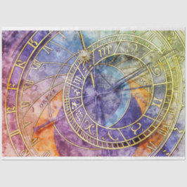 Oude astronomie 20x30-decoupage tissuepapier